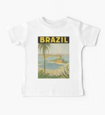 1940s Painting of Brazil Baby Tee