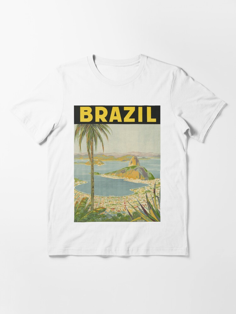 Alternate view of 1940s Painting of Brazil Essential T-Shirt