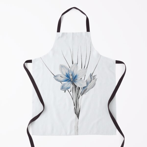 Item preview, Autumn Crocus Flower, Alternative Illustration - Grey and White Rose designed and sold by DaphneKstudio .