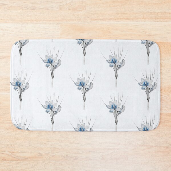 Item preview, Autumn Crocus Flower, Alternative Illustration - Grey and White Rose designed and sold by DaphneKstudio .