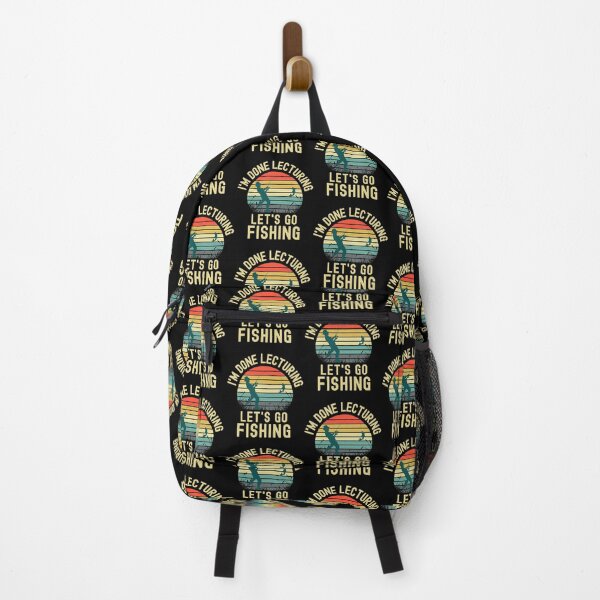 Item preview, I'm Done Lecturing Let's Go Fishing - Educator Fishing, Retired Teacher, Professor Emeritus, Professor Fishing, Teacher Fishing, Teacher Retirement designed and sold by jadedscientist.