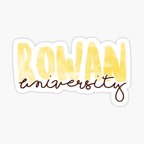 Rowan University Sticker