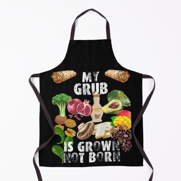 Item preview, my grub is grown not born designed and sold by movie-popcorn.