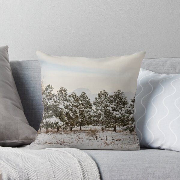 Item preview, Snowy Winter Pine Trees designed and sold by Bo Insogna.