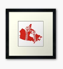 Canada Baseball Framed Print