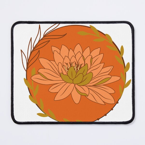 Item preview, Flower in Earth Tones designed and sold by Gray Girl Games.