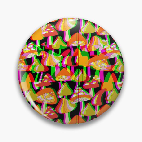 Item preview, 3D mushroom pattern designed and sold by BlkBearyDesigns.