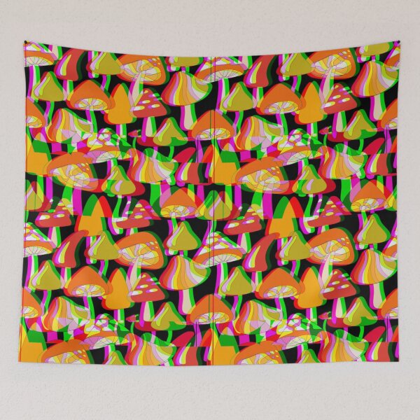 Item preview, 3D mushroom pattern designed and sold by BlkBearyDesigns.