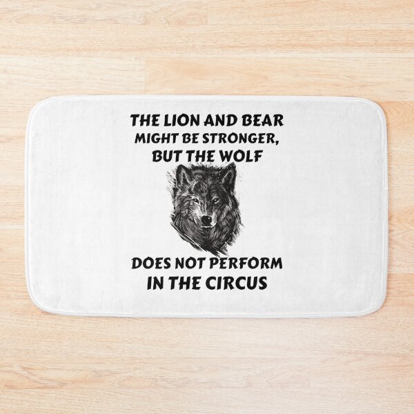 Item preview, the wolf does not perform in the circus designed and sold by PrintLess-77.