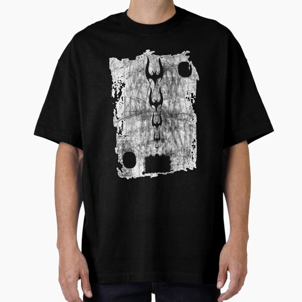 vintage)003_i+5WHITE-art-eddyscap Camiseta oversize