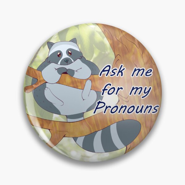 Item preview, Custom Pronouns  designed and sold by Fuzzy-Britches.