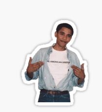 Barrack Obama The American Dream Sticker