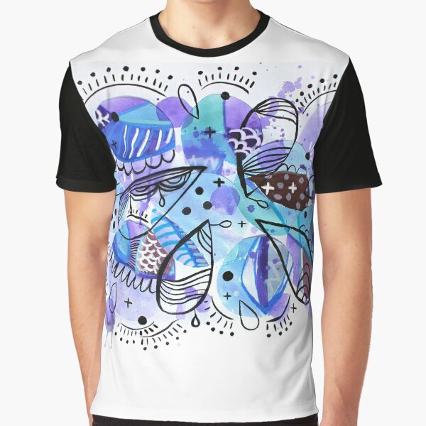 Galaxy Print Graphic T-Shirt for Sale by elephantbay
