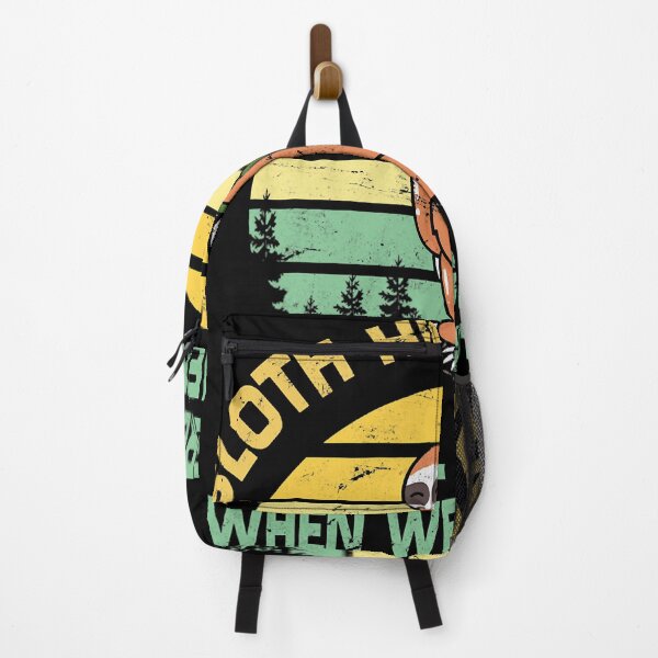 Item preview, Sloth Hiking Team Hiker Camper Funny Retro Vintage designed and sold by BennetJaco.