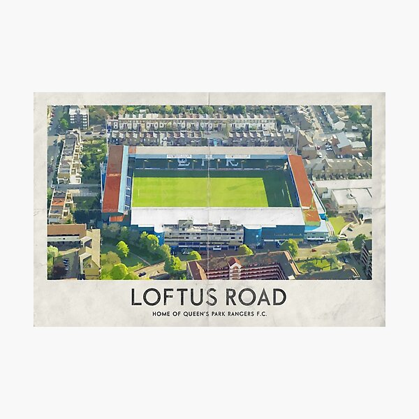 Item preview, Vintage Football Grounds - Loftus Road (Queens Park Rangers FC) designed and sold by twelfthman.
