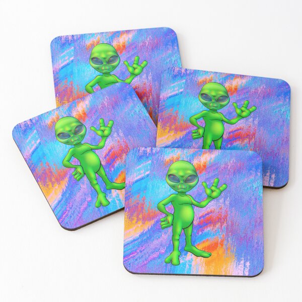Item preview, Peace be with you Alien designed and sold by Woahboyzinc24.