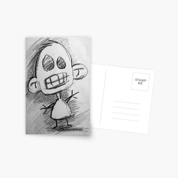 Zombie Casanova Postcard
