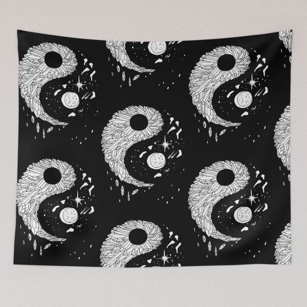 Item preview, Yin Yang Crystals and The Night Sky  designed and sold by MichaelMo12399.