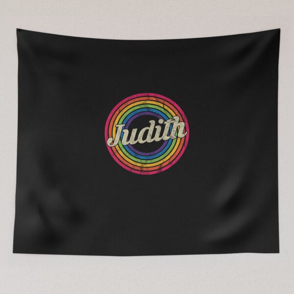 Item preview, Judith - Retro Rainbow Faded-Style Sticker designed and sold by laleeangk.