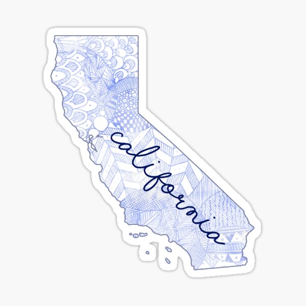 California Sticker