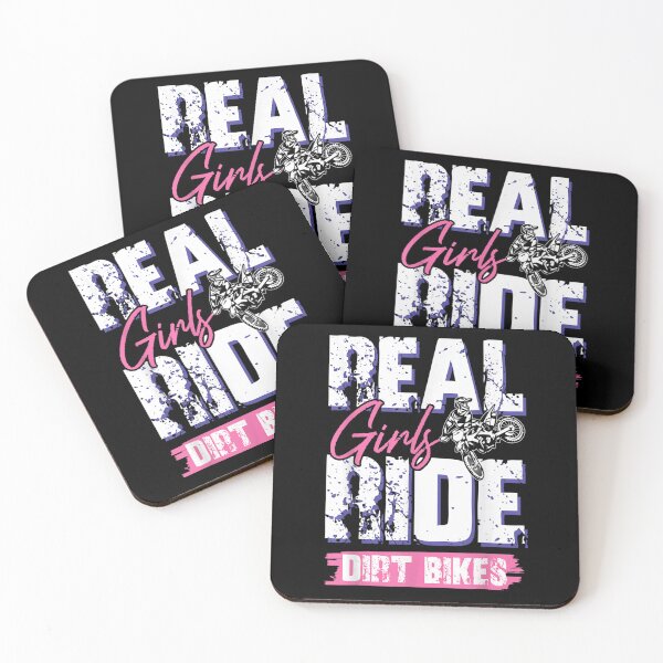 Item preview, Motocross Real Girls Ride Dirt Bikes designed and sold by Sarena84.