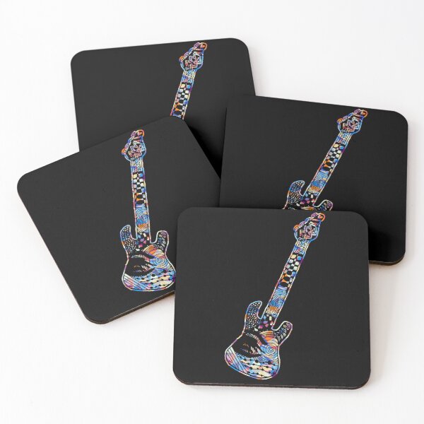 Item preview, Cool And Awesome Bass Guitar Geometric designed and sold by UnknownArtistt.