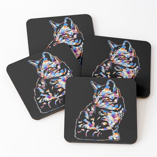 Item preview, Cool And Awesome Bengal Cat Geometric designed and sold by UnknownArtistt.