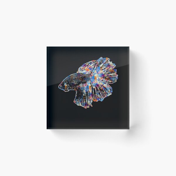 Item preview, Cool And Awesome Betta Fish Geometric designed and sold by UnknownArtistt.