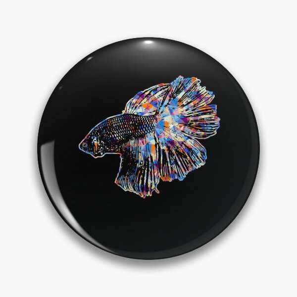 Item preview, Cool And Awesome Betta Fish Geometric designed and sold by UnknownArtistt.