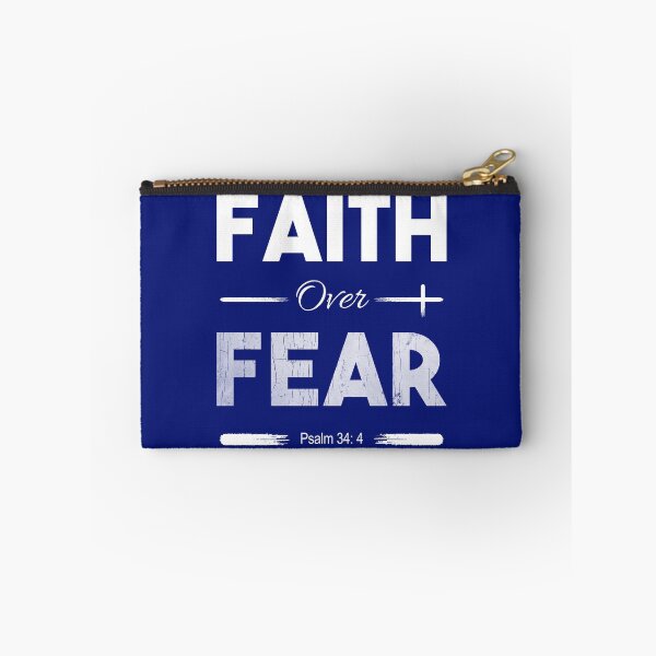 Item preview, Faith Over Fear | White Lettering designed and sold by Pemberley-Tees.