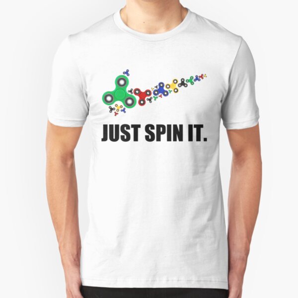 JUST SPIN IT. Slim Fit T-Shirt