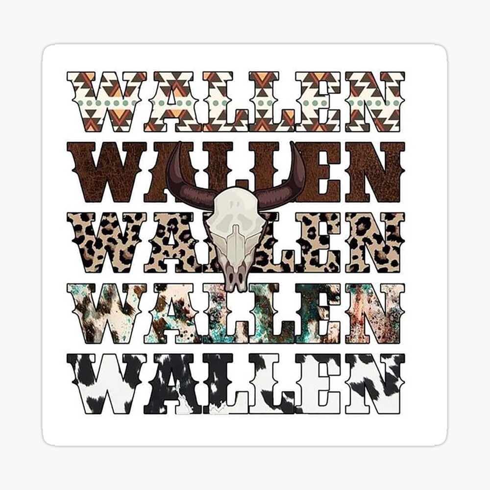 Wallen Collage Bleached Tee