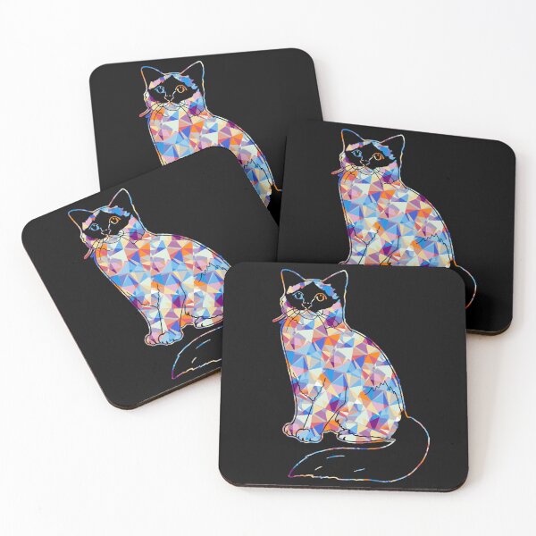 Item preview, Cool And Awesome Birman Cat Geometric designed and sold by UnknownArtistt.