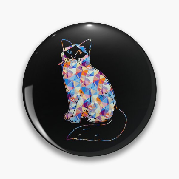 Item preview, Cool And Awesome Birman Cat Geometric designed and sold by UnknownArtistt.