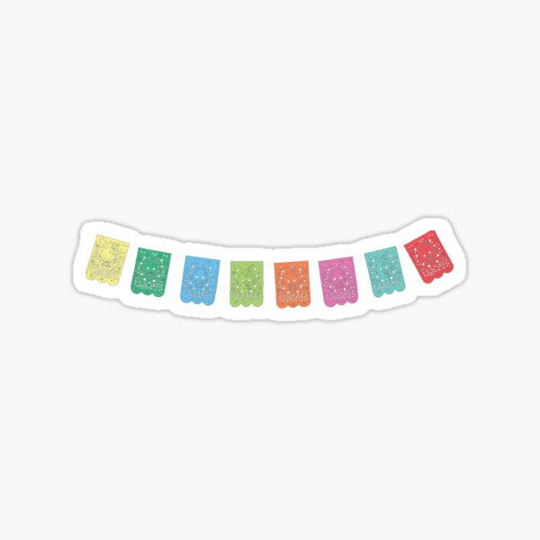 Mexican Banner Sticker