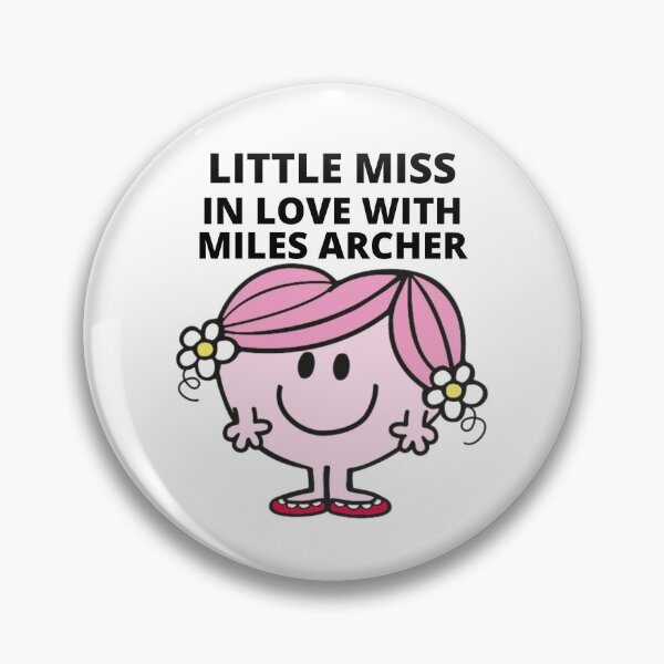 Item preview, little miss in love with miles archer designed and sold by Sarah Swiftie.