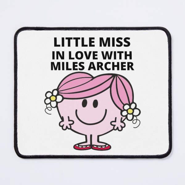 Item preview, little miss in love with miles archer designed and sold by Sarah Swiftie.
