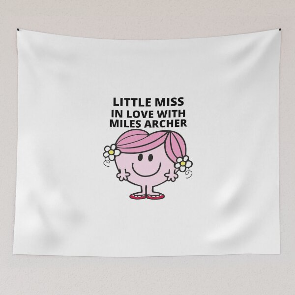 Item preview, little miss in love with miles archer designed and sold by Sarah Swiftie.
