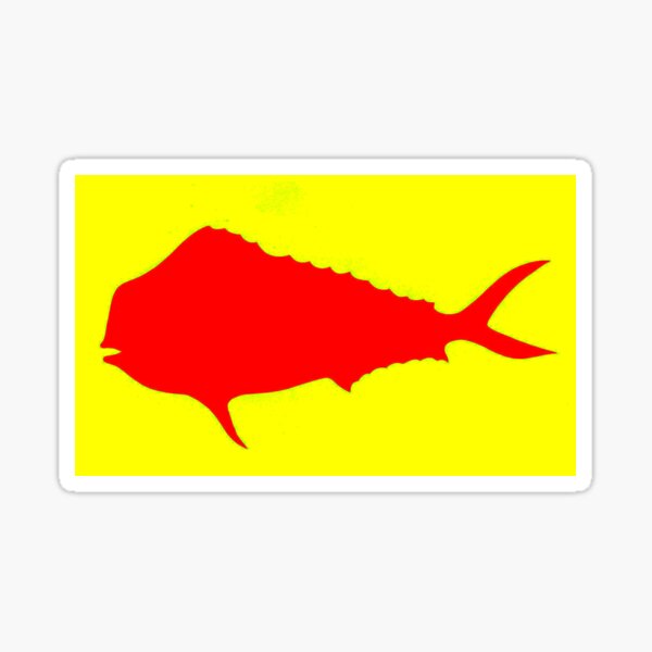 Vista previa del artículo con la obra «Mahi mahi», diseñado y vendido por barryknauff.