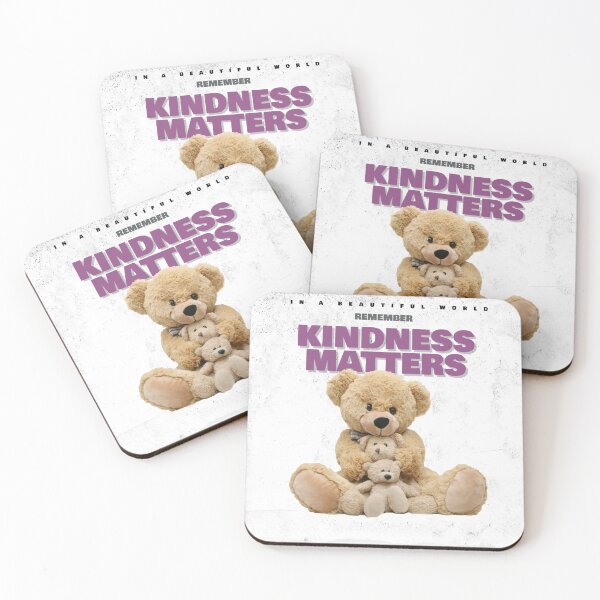 Item preview, Kindness Matters Teddy Bear Cuddle Design. designed and sold by JoseyMiles.
