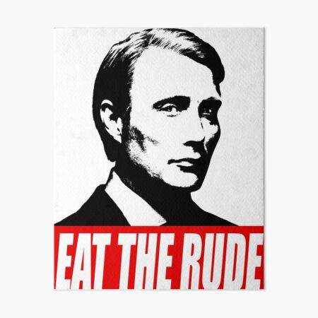 MANGER LA RUDE - Hannibal Impression rigide