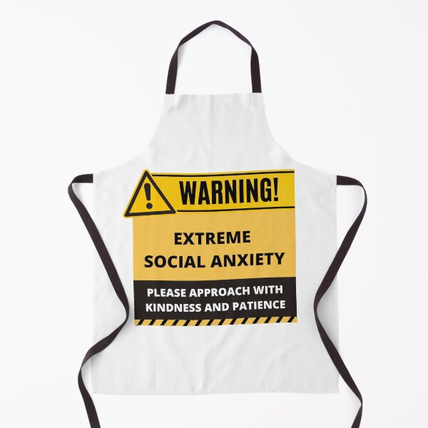 Item preview, Human Warning Label Extreme Social Anxiety designed and sold by mschubbybunny.