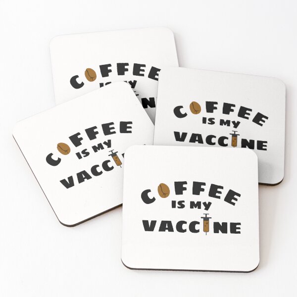 Item preview, Coffee Is My Vaccine designed and sold by arhib.