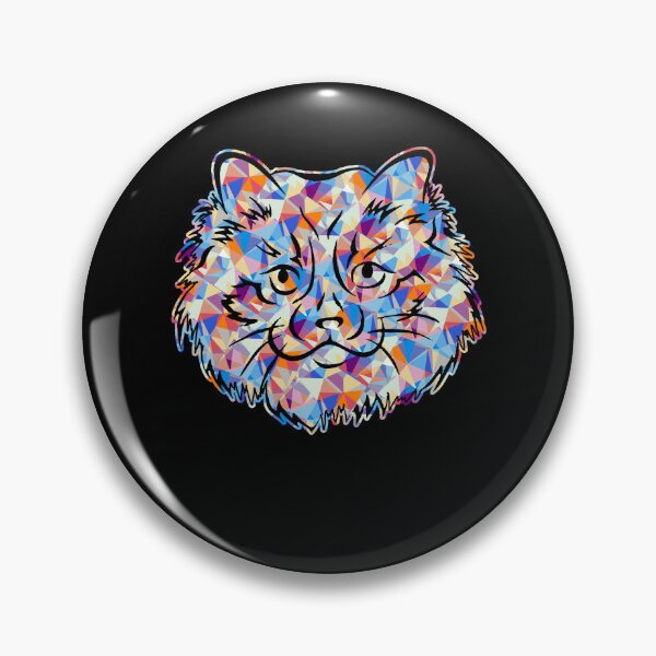 Item preview, Cool And Awesome Burmese Cat Geometric designed and sold by UnknownArtistt.