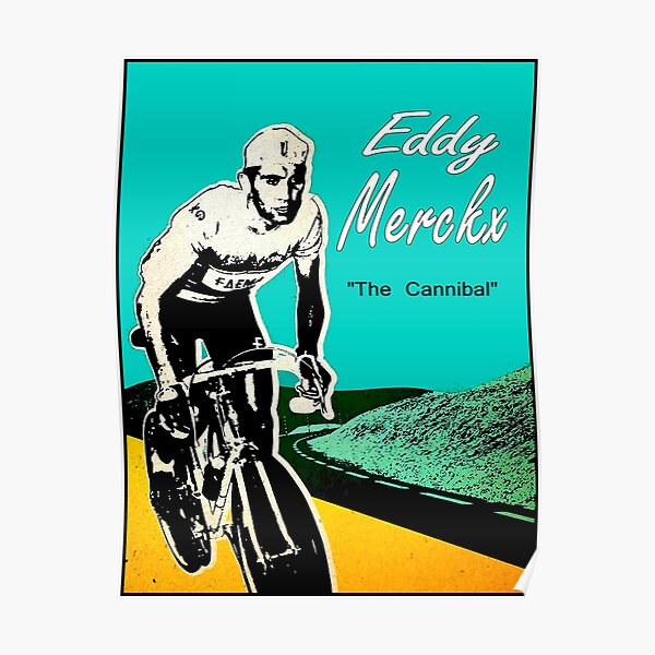 Eddy Merckx ❤ CYCLING ❤ Rule 5 poster Limited Edition Print in 5 sizes #12 retro 