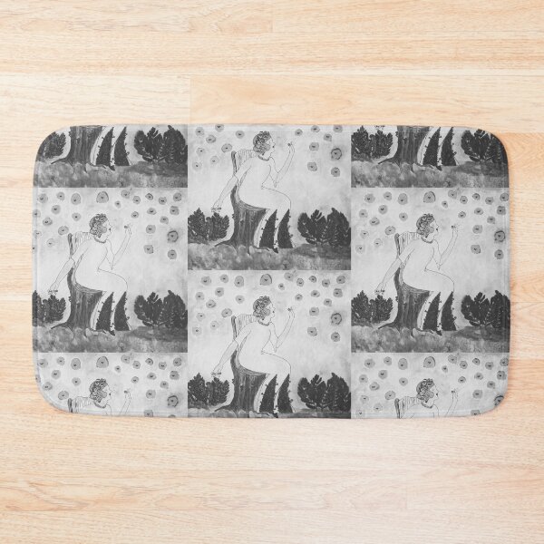 Item preview, The Cup Fungus Queen in Black and White designed and sold by TurnipWilson.