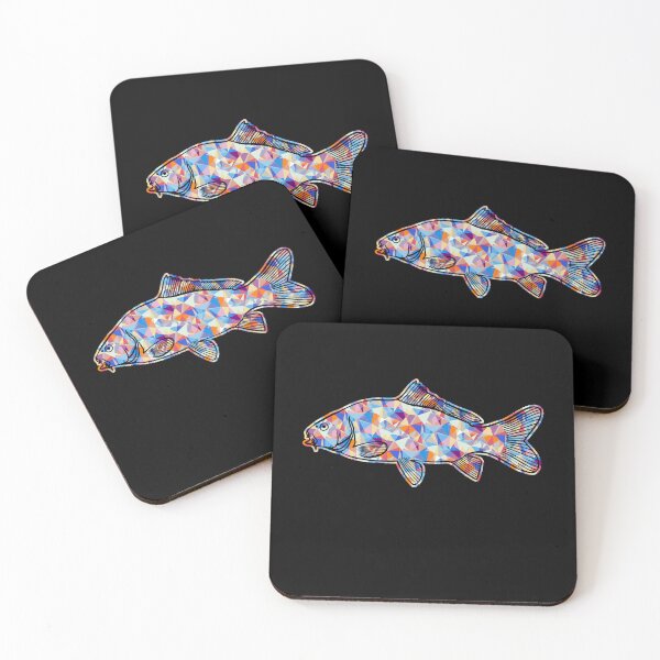 Item preview, Cool And Awesome Carp Geometric designed and sold by UnknownArtistt.
