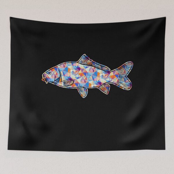 Item preview, Cool And Awesome Carp Geometric designed and sold by UnknownArtistt.