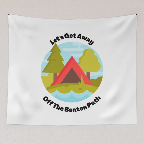 Item preview, Let's Get Away Off The Beaten Path designed and sold by LifeLongTees ..