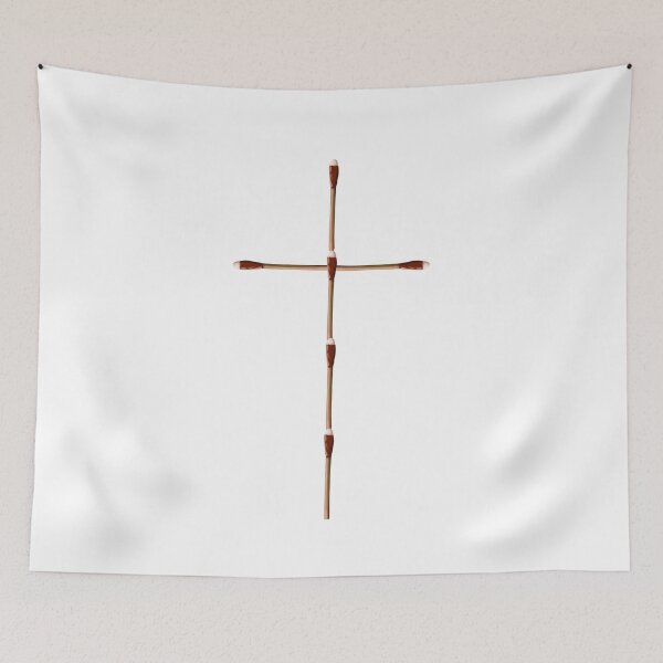 Item preview, Simple Matchstick Cross  designed and sold by Art of Camping Now.